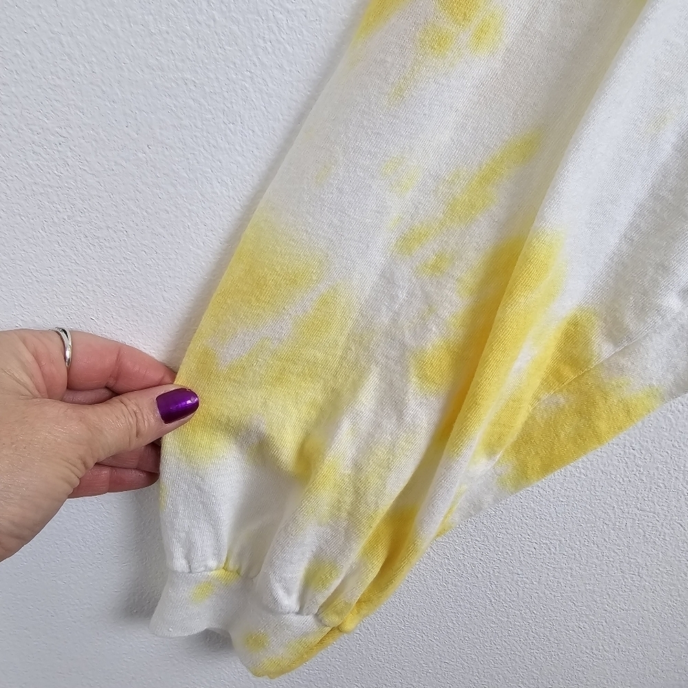 Junk Food Clothing Pittsburgh Steelers Long Sleeve Tie Dye Shirt NWT - Picture 7 of 7
